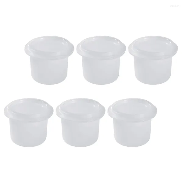 Ensembles de vaisselle 6 pièces glacière whisky moule congélateur conteneur Cube faisant plateau pratique assaisonnement tasses