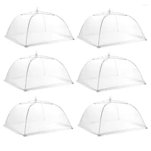 Serviessets 6-delig - Mesh Tent Anti-Muggenhoes Covers Buiten Gerechten Paraplu's