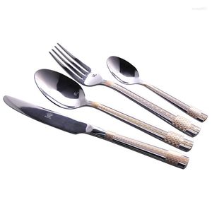 Ensembles de vaisselle Ensemble de vaisselle 72 pièces Couteau Fourchette Cuillère Couverts Ustensiles de cuisine Ustensiles de cuisine Vaisselle Ustensiles de cuisine