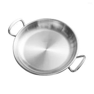 Ensembles de vaisselle Amphore Plate-collier Amphore Ustensile de cuisine en acier inoxydable en acier inoxydable
