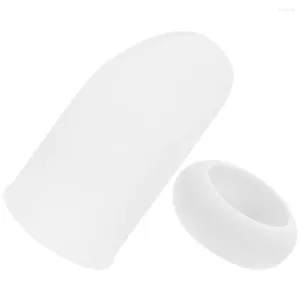 Ensembles de vaisselle couvercle anti-brûlure couvercles de poignée bouilloires à thé en verre coque en silicone bec de protection Gel de silice bouton protecteurs théière