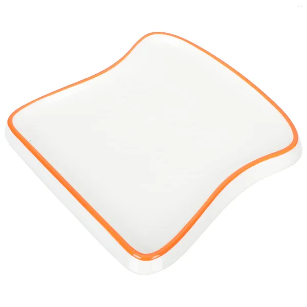 Ensembles de vaisselle Bandejas Para Comida assiette ménage repas plateau pain poêle stockage petit déjeuner maison accessoire