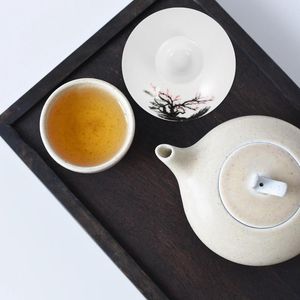 Ensembles de vaisselle en porcelaine bleu et blanc en céramique de tasse de thé Vous pouvez la céramique remplacement bouilloire