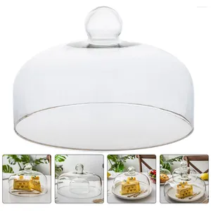 Servies Sets Cake Glazen Deksel Mosquito-proof Maaltijd Cover Outdoor Tipi Display Tool Snack Ronde Pannen Stofdicht protector