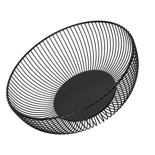 Conjuntos de vajilla Canasta de dulces Hueco-hacia fuera Almacenamiento de hierro de frutas Decoración de la sala de estar Snack Soporte para el hogar Contenedor de mesa