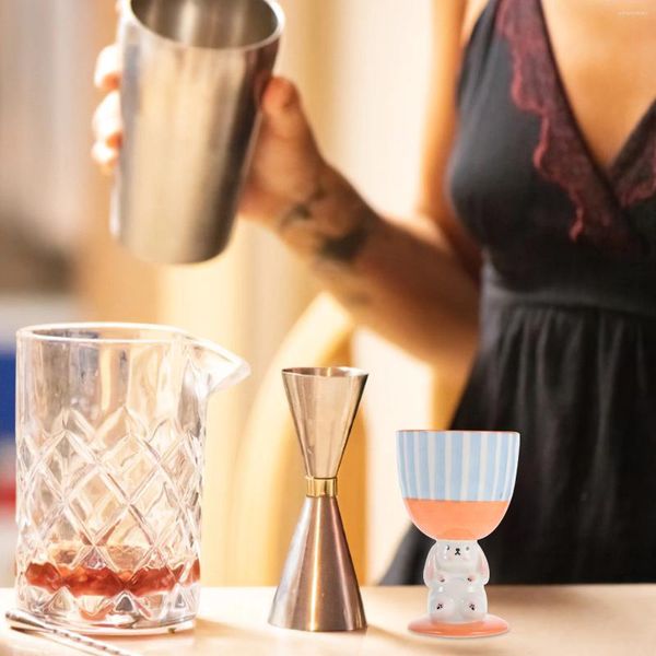 Ensembles de vaisselle Gobelet en céramique Tasse rouge Cocktail de Pâques créatif