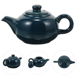 Ensembles de vaisselle Ensemble de thé en céramique de style chinois Tasse à thé Pot de brassage en vrac Céramique Théière en porcelaine