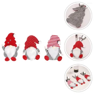 Dijksets Sets Kersthouder Cutlery Bag Zilverwerk TABLEWARE KNOME COVER POCKET POCKPOUCH SANTA Santa Holders Diner Geschenkgerei