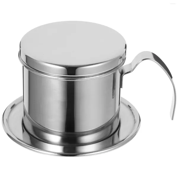 Conjuntos de vajillas Herramienta de filtro de café Fabricantes de camping para máquina Fabricación de tazas Accesorio de gotero de acero inoxidable de metal