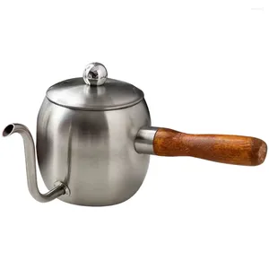 Ensembles de vaisselle Coffee Pot Kettle Verser des bouchons de chariot à colonne Mini Machine Espresso Macteur Small Tea Hand Drip