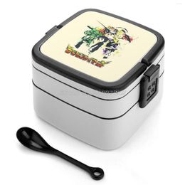 Dijkartikelen Sets Color's Splash Double Layer Bento Box Salade Portable Picnic Takato Matsuda Matsuki Ruki Makino Rika N