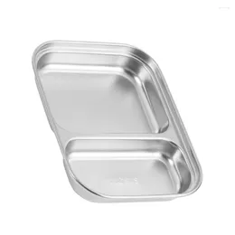 Dijkartikelen Sets Compartiment Lunch Box Keuken servies Geredde Dish Household Serving Bord