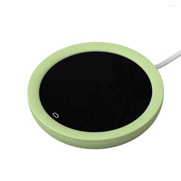 Ensembles de vaisselle DC 5V USB chauffage tasse chaude tapis affichage numérique constant réglage minuterie chauffage pour café lait thé vert