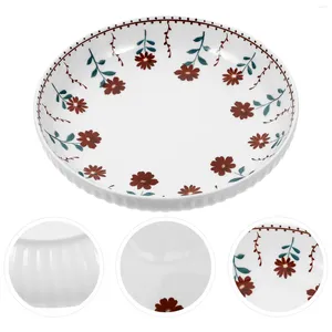 Ensembles de vaisselle assiettes à dîner petites assiettes Sushi motif Floral plat en céramique Dessert céramique multi-usage apéritif ménager