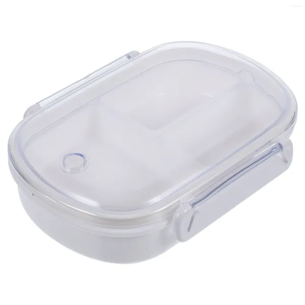 Ensembles de vaisselle diviseur bento boîte à lunch contenants scellés boîtes école pp stockage enfant aller