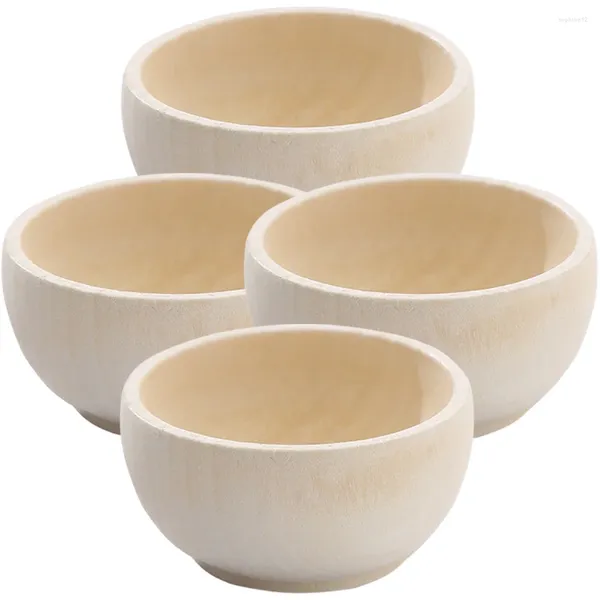 Ensembles de vaisselle Dollhouse Furniture Toys Small Bowl Bowl Decoration Decoration Girl DIY COUVRIRES