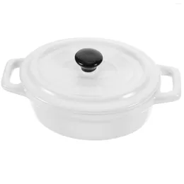 Ensembles de vaisselle oeuf cuit à la vapeur bol ménage céramique cuisine soupe céramique nouilles instantanées porcelaine blanche ragoût Dessert