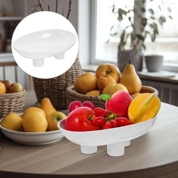 Ensembles de vaisselle, plateau de service de fruits, plateau de service de Table basse domestique, rangement décoratif, bol de Fruits en céramique, utilitaire de mariage