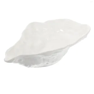 Servies Sets Fruitschaal Oyster Bowl Housewarming Gift Western Server Rijst 19X11X5CM Salade Wit porselein Hittebestendig