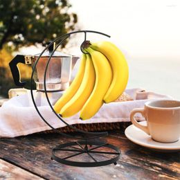 Ensembles de vaisselle Porte-fruits Fournitures de cuisine Raisin Supports suspendus Stockage de bananes fraîches Fer Crochets Stand