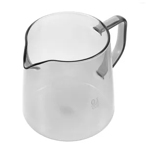 Ensembles de vaisselle Pot à café en verre Pichet à eau Bouilloire polyvalente Tasse Pot à lait portable Conteneur