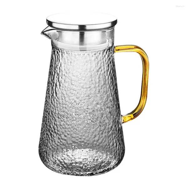 Ensembles de vaisselle en verre, pichet d'eau froide, bouteilles, Carafe délicate, bouilloire, pichet de jus résistant au froid, pour la maison