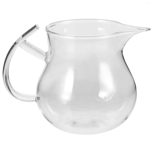 Ensembles de vaisselle en verre, tasse de justice, tasses à expresso, distributeur de thé, crémier, poignée de pichet, café domestique