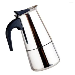 Ensemble de vaisselle cafetière italienne Espresso Machine Kettle Stoveetop en acier inoxydable Pot français