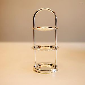 Dinware sets Jewlery Tray Chocolate Display Stand Cup Cake Holder 3 Lagen Macaron Paper Buffett Tower Pastry