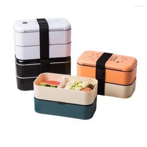 Servies Sets Lunchbox Milieuvriendelijke Container Magnetron Verwarmd Voor Kinderen Gezondheid Maaltijd Prep Containers Thermische Opslag