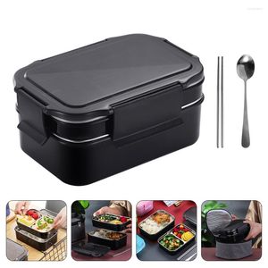 Servies Sets Lunchbox Thermische Bento Office Volwassen Japanse Draagbare Container Roestvrij Staal