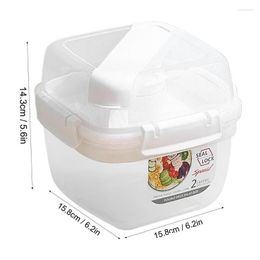 Servies sets maaltijd voorbereidingscontainers organisator opslagcontainer groente kom koelkast gebruik fruit snack houder doos voor keuken dr dhz7c