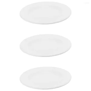 Ensembles de vaisselle assiette en mélamine fourniture de cuisine plat à gâteau pour le déjeuner assiettes d'apéritif plateau