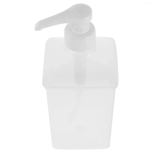 Ensembles de vaisselle Mini distributeur de savon presser la bouteille de fructose accessoires de cuisine récipient de stockage en plastique pompe lotion vide blanc voyage