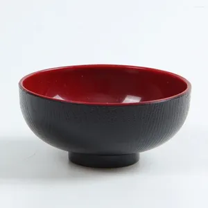 Ensembles de vaisselle bols à nouilles style japonais petit avec couvercles soupe servant du riz et une cuillère nouilles sushi