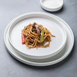Servies Sets Nordic Keramisch Servies Mat Geglazuurd Japanse Stijl Ins Gerechten Salade Soepkom Platte Bord Diner Set
