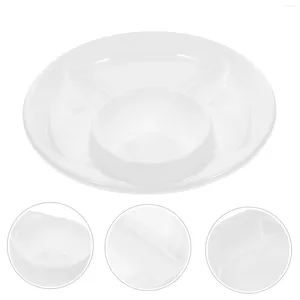 El servicio de mesa fija la cocina dividida de la placa de la ración reduce el submarino cuantitativo de los niños gordos del vajilla del desayuno