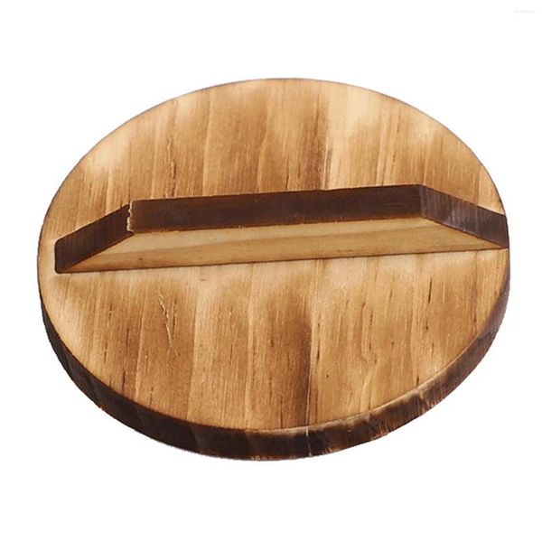 Ensembles de vaisselle de remplacement, couvercle de théière rond, bouilloire à thé en bois pour la cuisine domestique, accessoires en céramique de 600 à 800ml