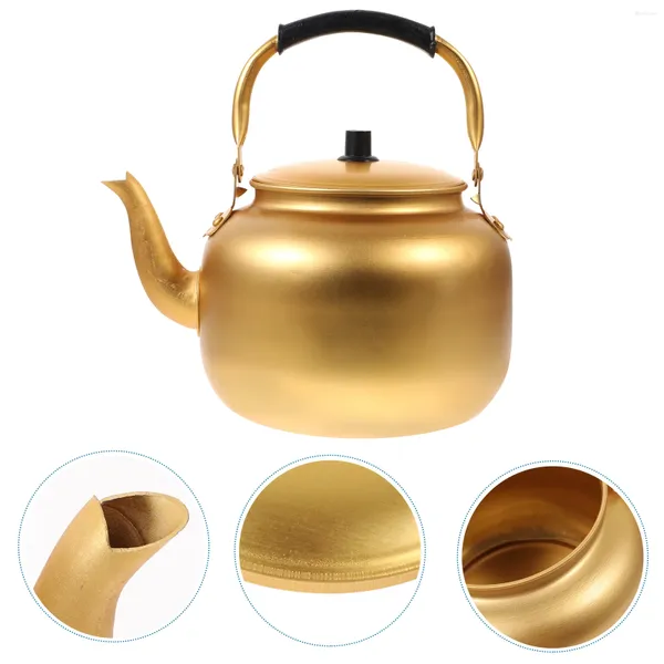 Juntos de vajilla Jarra de arroz Café de aluminio Corea Corea Kettle Multifunción engrosar el agua de té Makgeolli