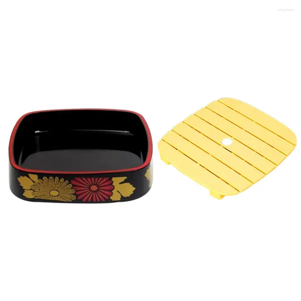 Juegos de vajilla Sashimi plato de Sushi plato japonés platos de cerámica bandeja de servicio restaurante plato de plástico almacenamiento decorativo