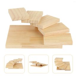 Dijksets Serveer Geta Plate Decor Home Bamboo Sushi Mat Ronde Cake Carrier Appetizer Roterende stappen Trade