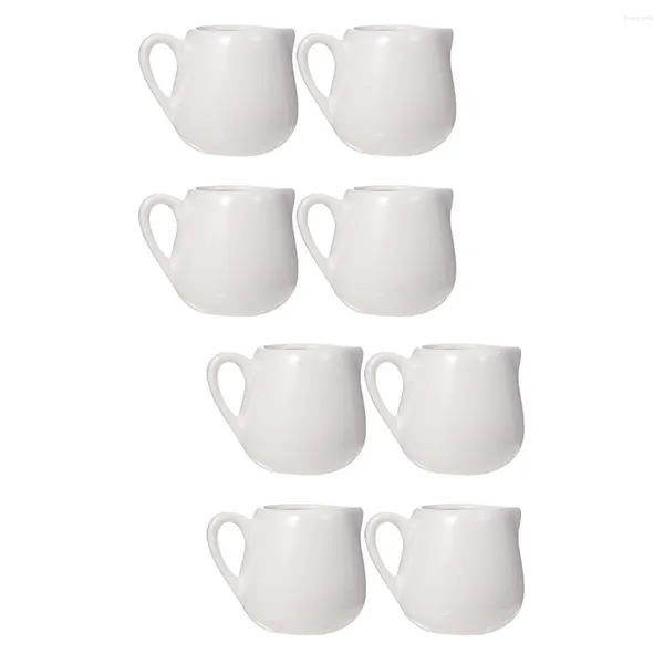 Ensembles de vaisselle Plat Side Dish Cerramic Milk Hateder Sauce Conteneur Mini Mug Creative Jug Espresso Hold