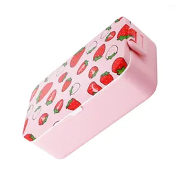 Ensembles de vaisselle fraise boîte à lunch Portable Bento acier inoxydable conteneurs support chaleur boîte à lunch isolation