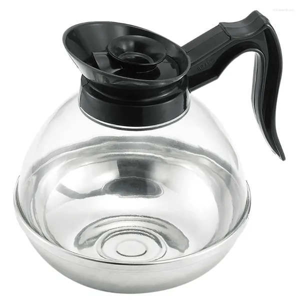 Ensembles de vaisselle théière bouilloire à café poêle poignée supérieure eau petite cuisinière à induction chauffage en acier inoxydable