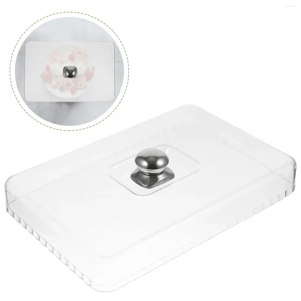 Juego de vajillas Tape transparente de plástico Decorativo Buffet protector de la cocina Redonda de cocina