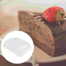 Serviessets Transparant deksel Stofdichte afdekking Taart Praktisch Koepel Dessertbord Duurzaam Snackbakje Kunststof