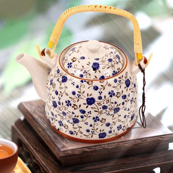 Juegos de vajilla Vintage té té suelto de esmalte tetero chino tetera retro retro