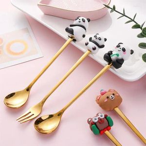 Ensembles de vaisselle pastèque Caopon de café Scoulement Scoops Beau outils de bar-outils Animal Accessoires Créatif