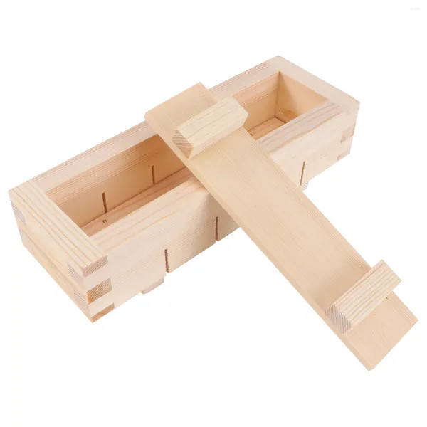 Conjuntos de vajillas de madera rectangular sushi prensa molde fabricante 1set pastel de arroz caja oshizushi