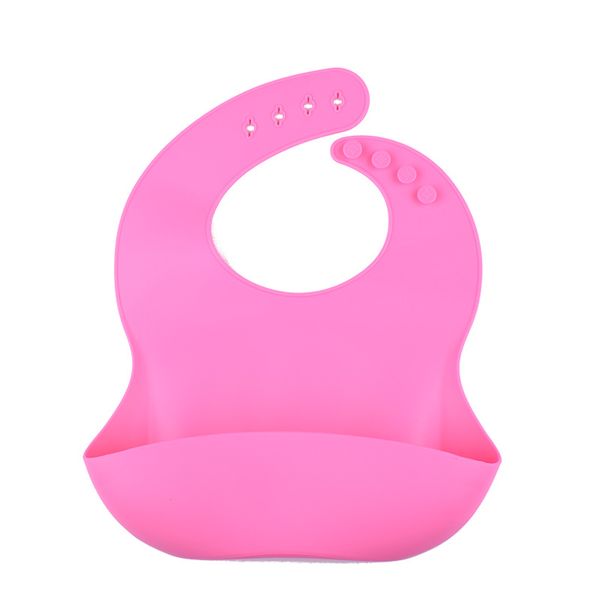 Vajilla Silicona Bebé Comer Babero Fácil de limpiar Saliva Toalla Impermeable A prueba de fugas Niños Bolsillo XG0045